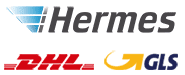 Versandpartner DHL GLS Hermes