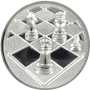 Standardemblem Schach 3D