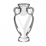 Standardmotiv Europameisterschaft Pokal