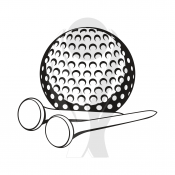 Standardmotiv Golfball