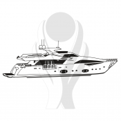 Standardmotiv Yacht