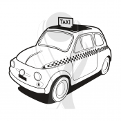 Standardmotiv Taxi