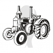 Standardmotiv Oldtimer Traktor