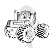 Standardmotiv Traktor