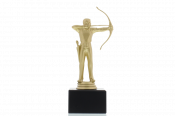 Figur Bogenschütze 18,5cm goldfarben