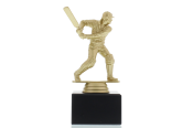 Figur Cricket Schlagmann 15,5cm goldfarben
