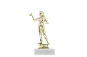Dartspielerin Figur 14,5cm