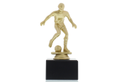 Figur Fußballer 17,0cm goldfarben