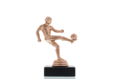 Figur Fußballspieler 13,0cm bronzefarben
