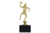 Figur Handballspielerin 17,0 cm goldfarben
