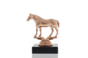 Figur Quarter Horse 11,5cm bronzefarben