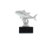 Figur Thunfisch 11,0cm silberfarben