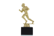 Figur Football Läufer 16,5cm goldfarben