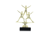 Kunststofffigur Cheerleader Pyramide 16,5cm