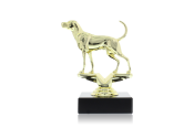 Kunststofffigur Coonhound 12,0cm