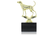 Kunststofffigur Coonhound 14,0cm