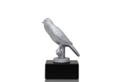 Metallfigur Kanarienvogel 11,5cm