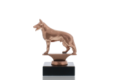 Metallfigur Schäferhund 11,5cm