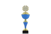 Pokal Cleo neonblau in Größe 32,0cm