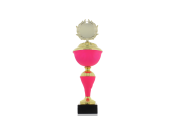 Pokal Cleo neonpink in Größe 32,0cm