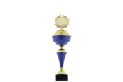 Pokal Kathe blau in Größe 35,0cm
