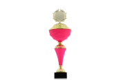 Pokal Kathe neonpink in Größe 39,0cm