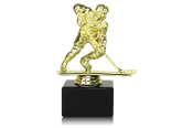 Kunststofffigur Eishockeyspieler 15,4cm