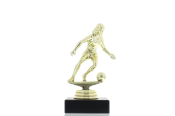 Kunststofffigur Fußball Damen 13,5cm