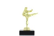 Kunststofffigur Karate Damen 13,0cm