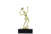 Kunststofffigur Tennisspielerin 13,0cm