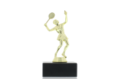 Kunststofffigur Tennisspielerin 14,0cm