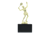 Kunststofffigur Tennisspielerin 15,0cm