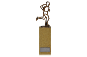 Figur Läufer auf Sandstein 24,5cm