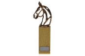 Figur Pferd auf Sandstein 24,5cm